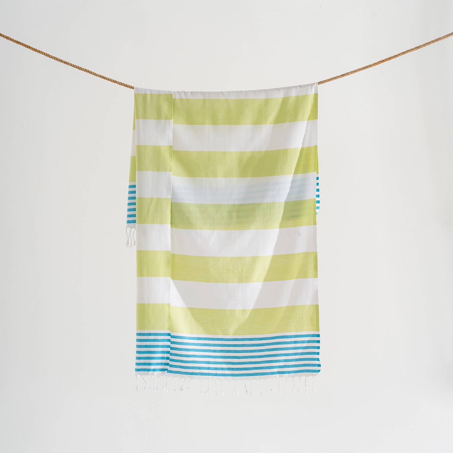 Light Weight 100% Cotton Beach Towels - Orange/Pink